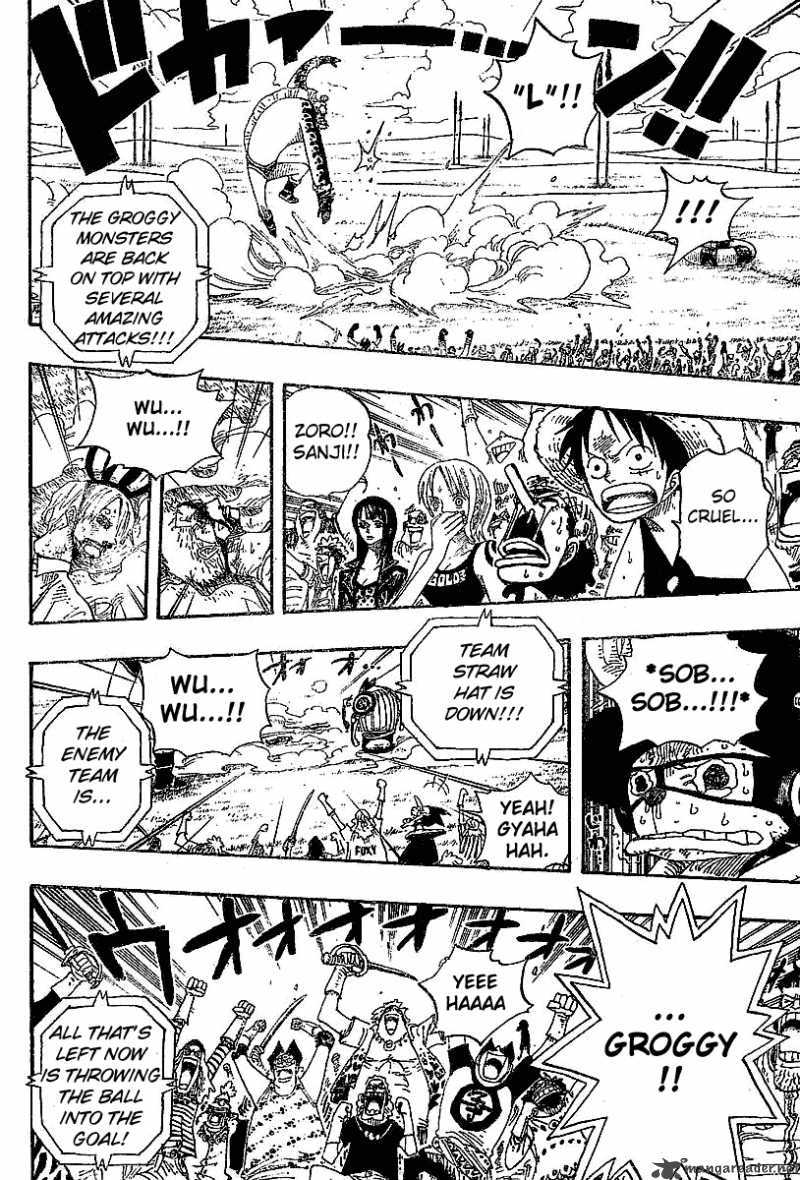 One Piece Manga Chapter 311 page 18 - Rough Game