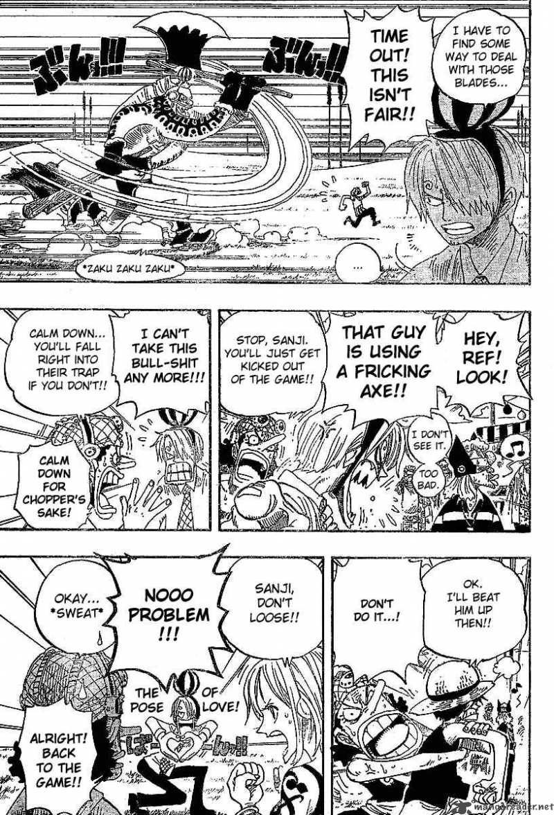 One Piece Manga Chapter 311 page 7 - Rough Game