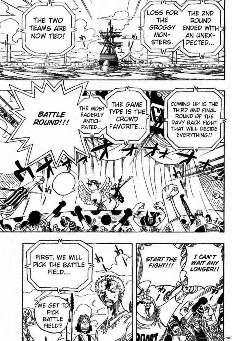 One Piece Manga Chapter 313 page 11 - MAIN EVENT