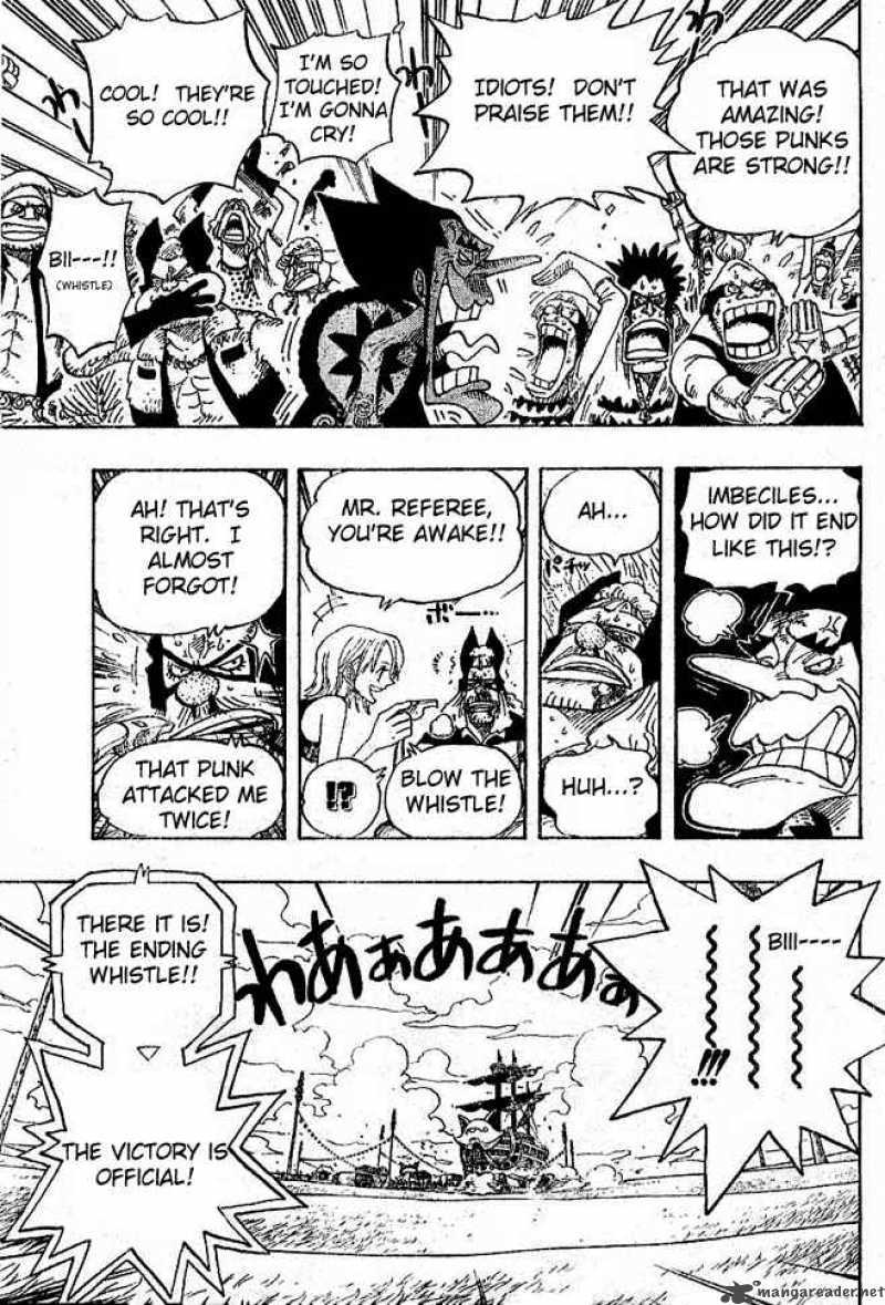 One Piece Manga Chapter 313 page 3 - MAIN EVENT