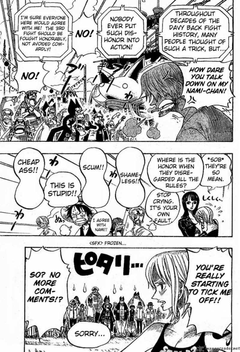 One Piece Manga Chapter 313 page 7 - MAIN EVENT