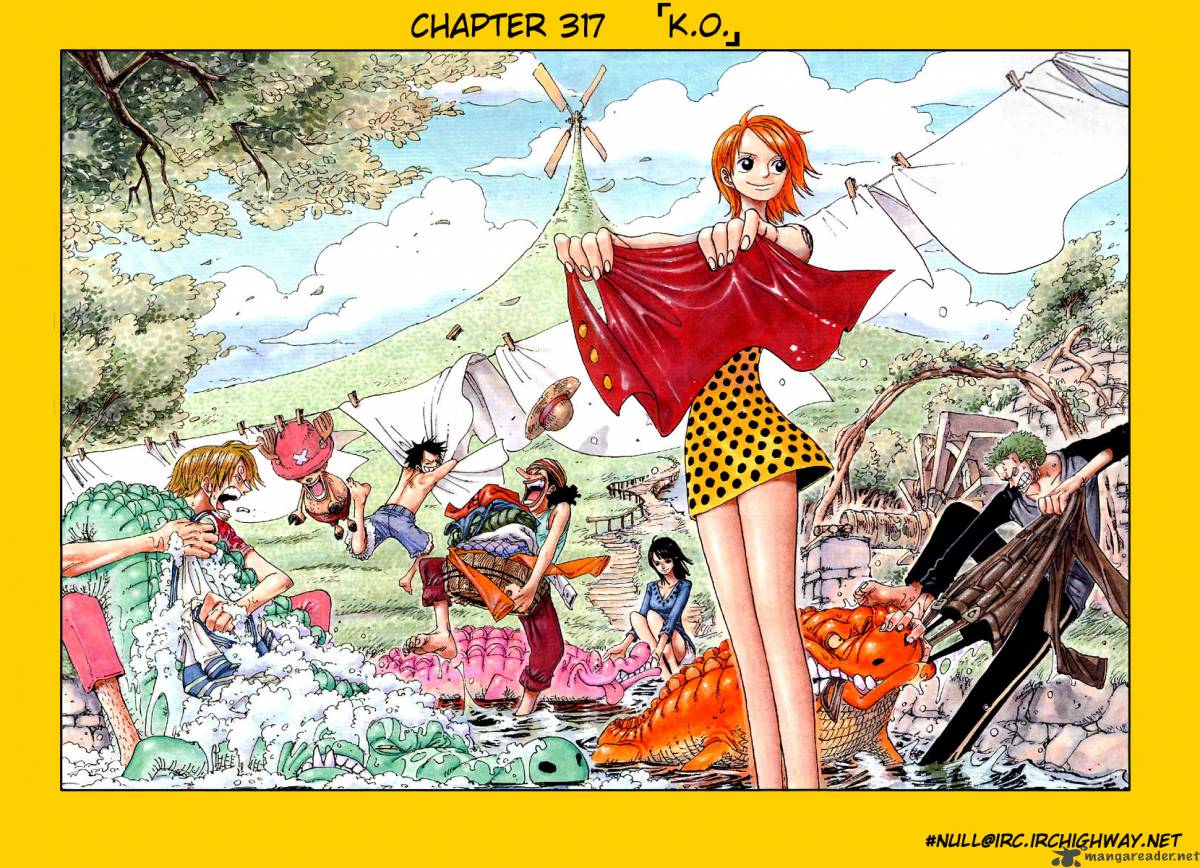 One Piece Manga Chapter 317 page 1 - K.O.