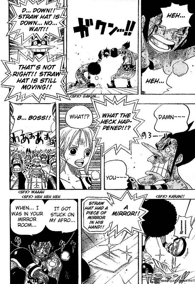 One Piece Manga Chapter 317 page 15 - K.O.
