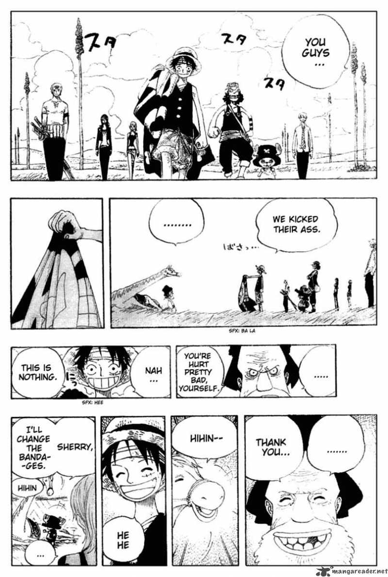 One Piece Manga Chapter 318 page 16 - Closure