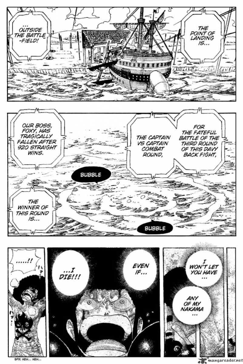 One Piece Manga Chapter 318 page 4 - Closure