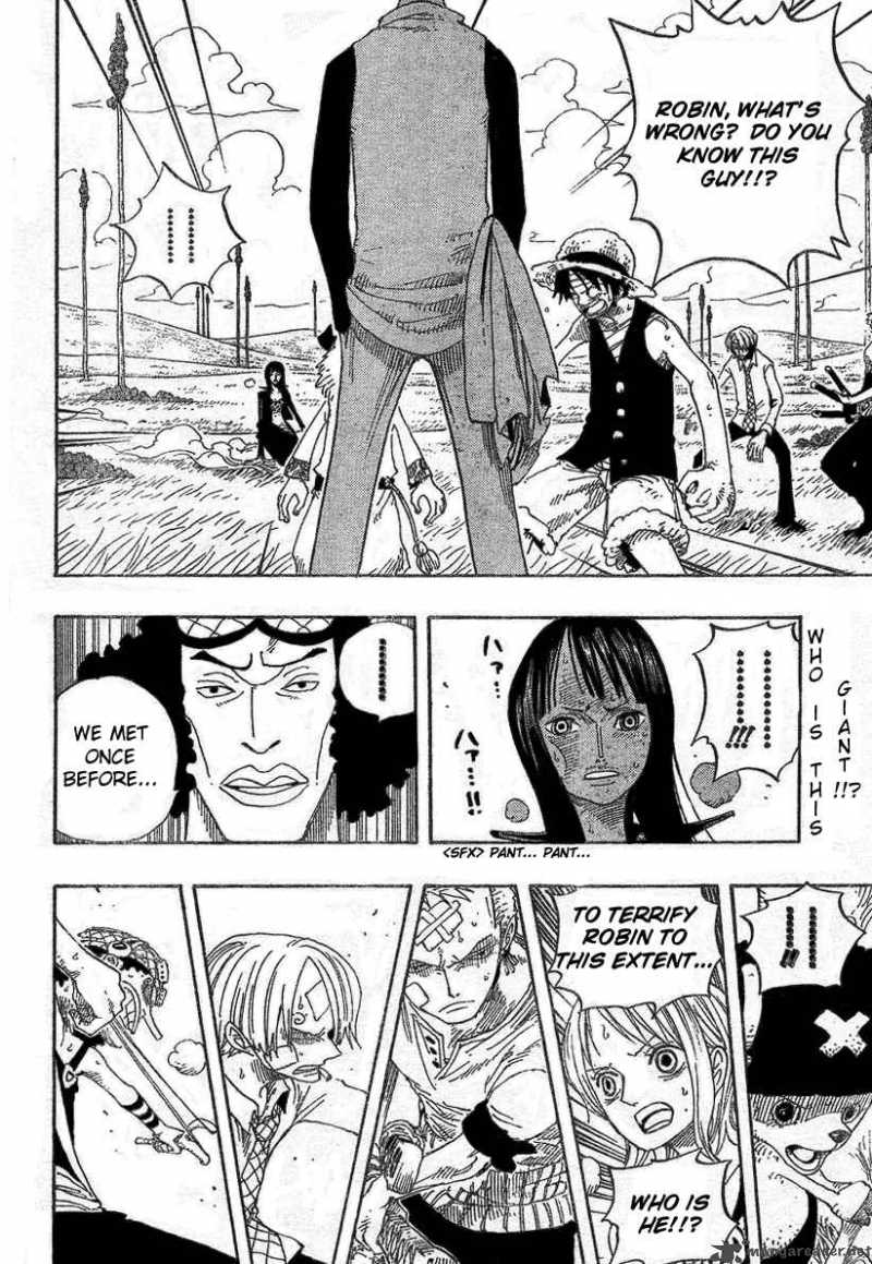 One Piece Manga Chapter 319 page 2 - Admiral Aokiji of the Marine Headquarters