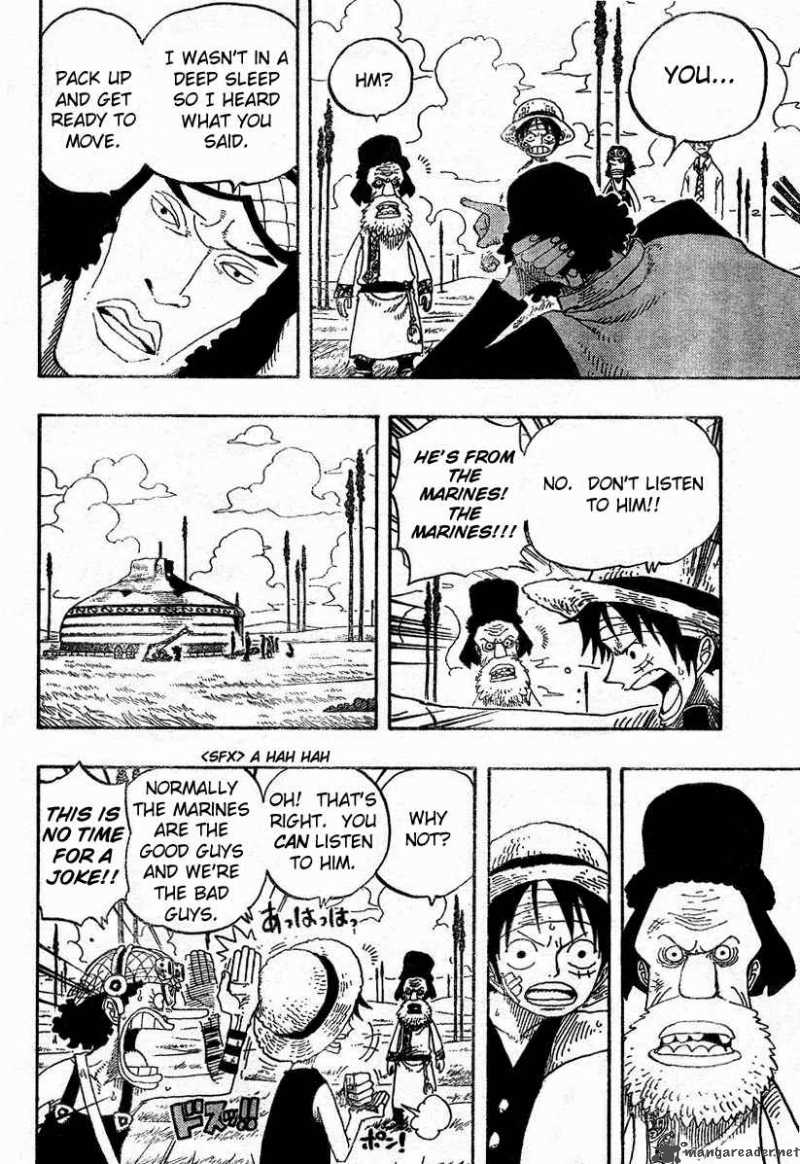 One Piece Manga Chapter 319 page 8 - Admiral Aokiji of the Marine Headquarters