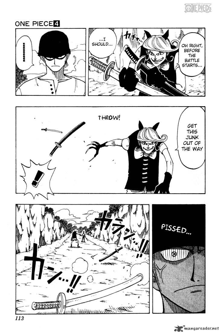 One Piece Manga Chapter 32 page 3 - Great Misfortune