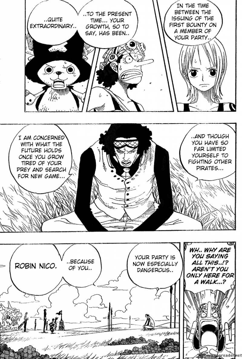 One Piece Manga Chapter 320 page 3 - Ultimate Military Force