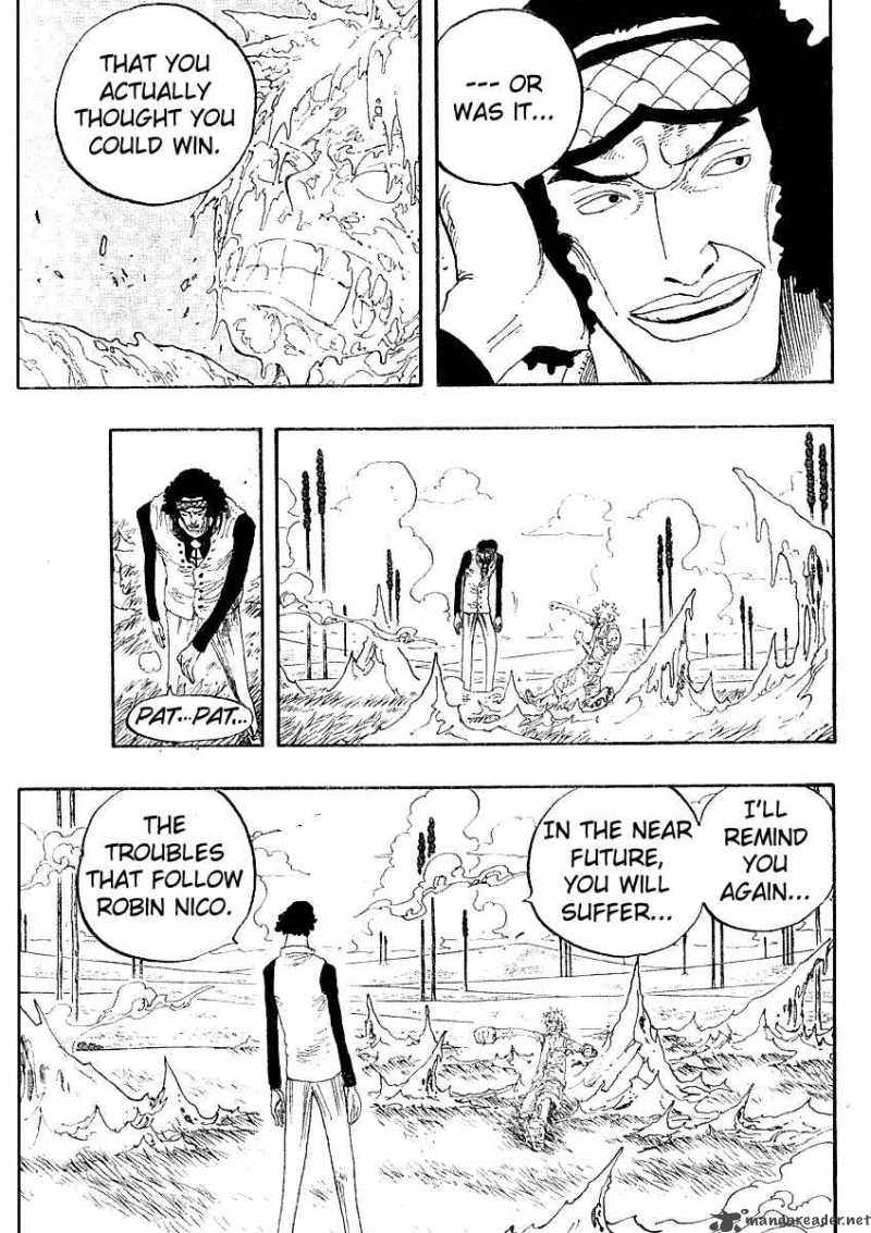 One Piece Manga Chapter 321 page 12 - One-on-One