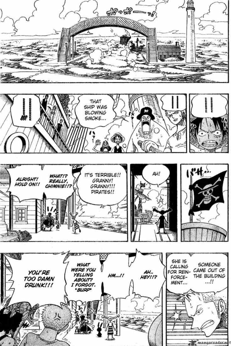 One Piece Manga Chapter 322 page 14 - Puffing Tom