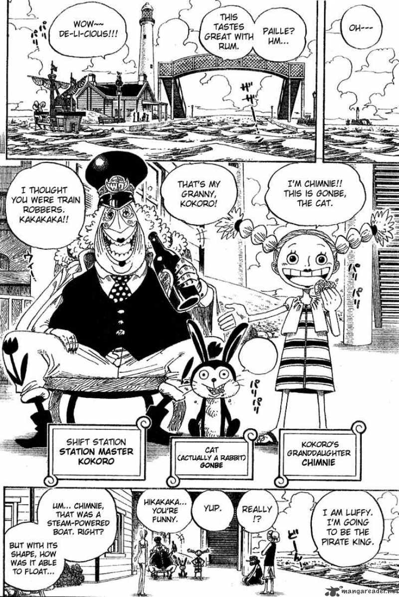 One Piece Manga Chapter 322 page 15 - Puffing Tom