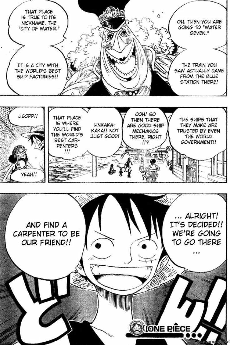 One Piece Manga Chapter 322 page 18 - Puffing Tom
