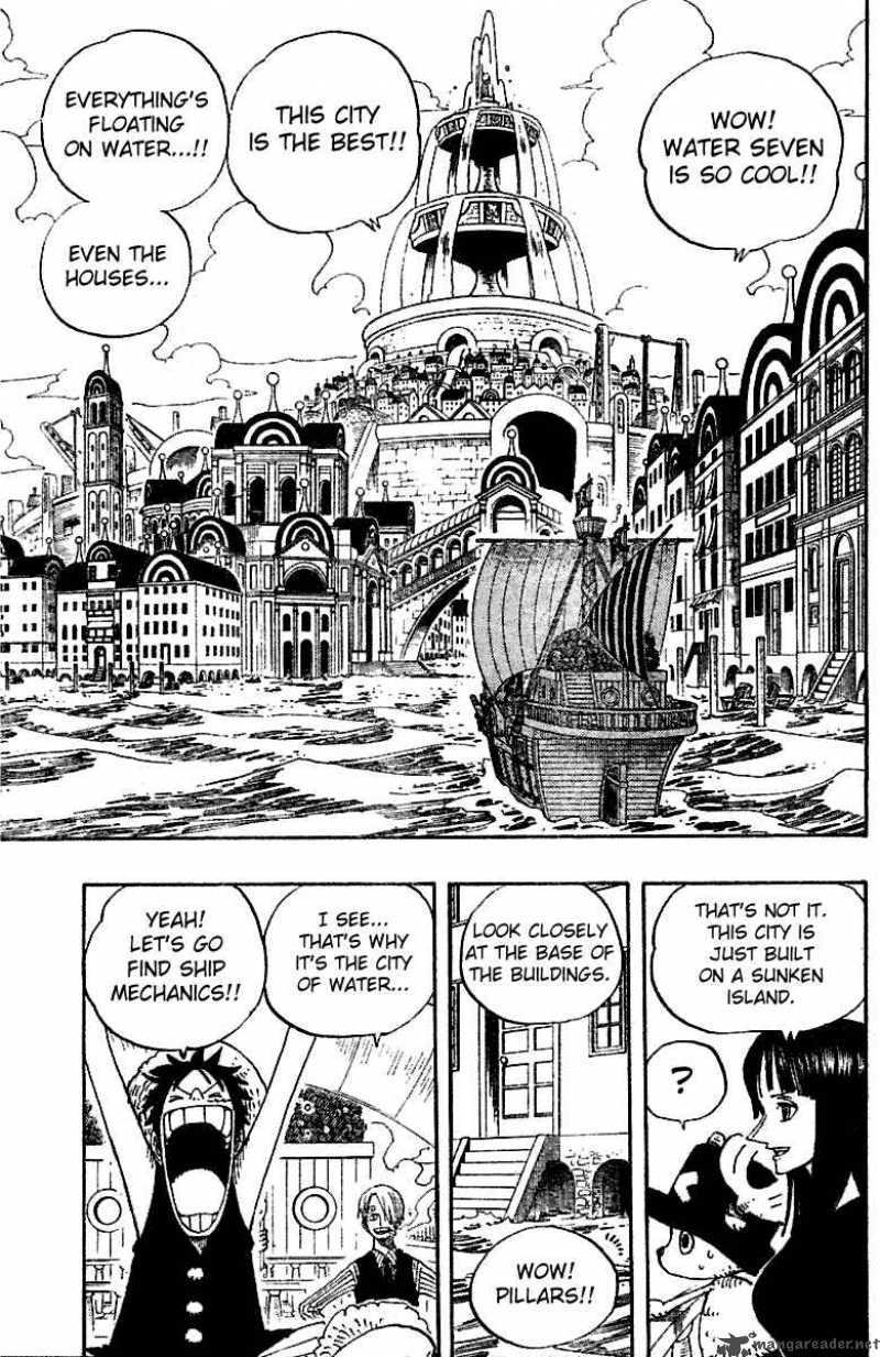 One Piece Manga Chapter 323 page 10 - The City of Water, Water 7