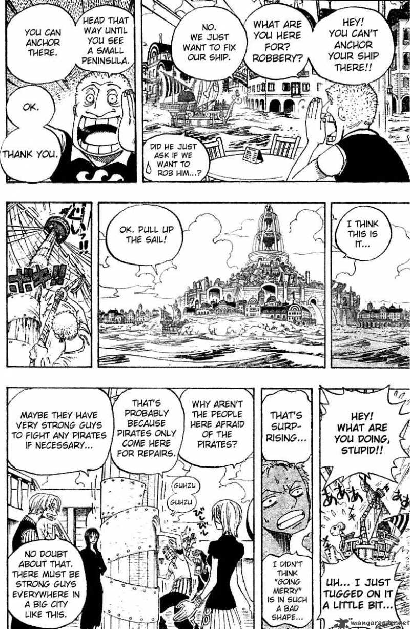 One Piece Manga Chapter 323 page 11 - The City of Water, Water 7