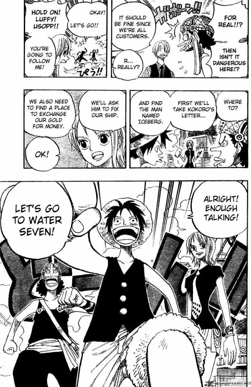 One Piece Manga Chapter 323 page 12 - The City of Water, Water 7