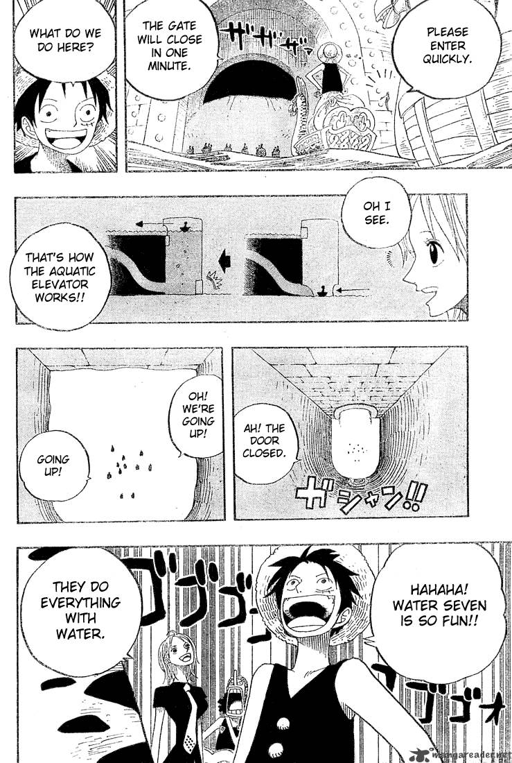 One Piece Manga Chapter 324 page 14 - Adventure in the City on the Water
