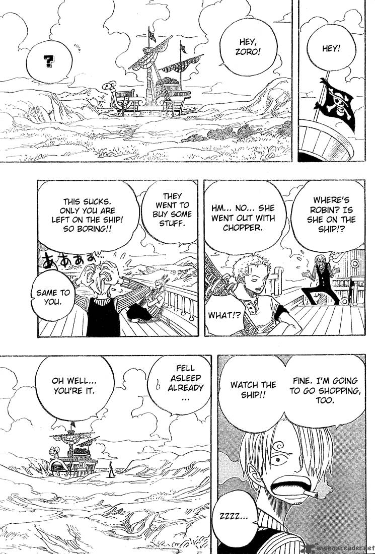One Piece Manga Chapter 324 page 15 - Adventure in the City on the Water