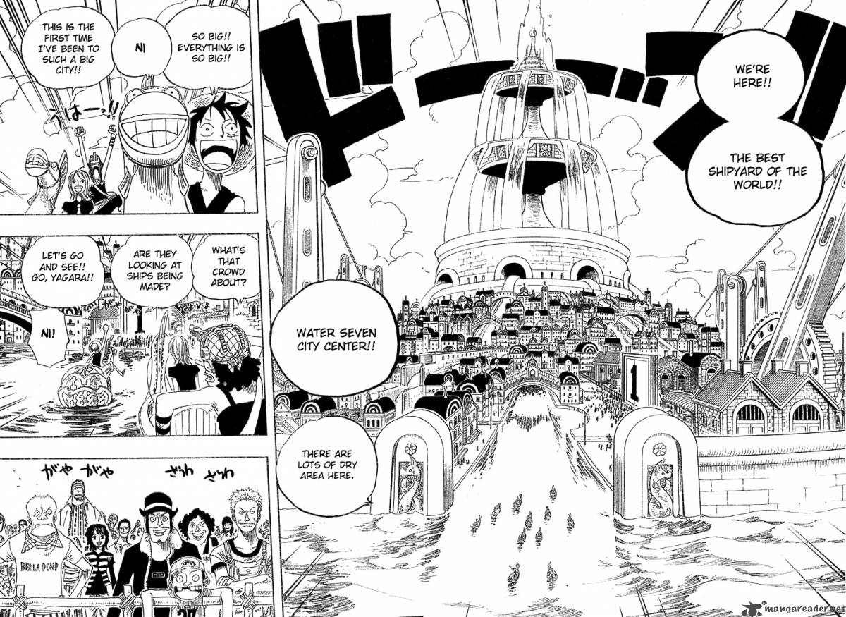 One Piece Manga Chapter 324 page 16 - Adventure in the City on the Water