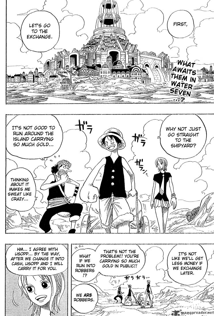 One Piece Manga Chapter 324 page 2 - Adventure in the City on the Water