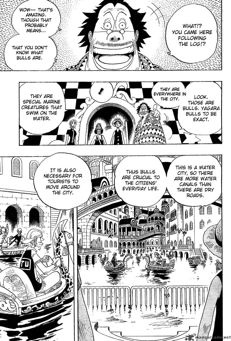 One Piece Manga Chapter 324 page 5 - Adventure in the City on the Water
