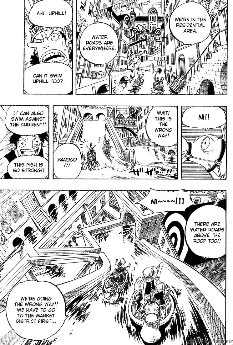 One Piece Manga Chapter 324 page 9 - Adventure in the City on the Water