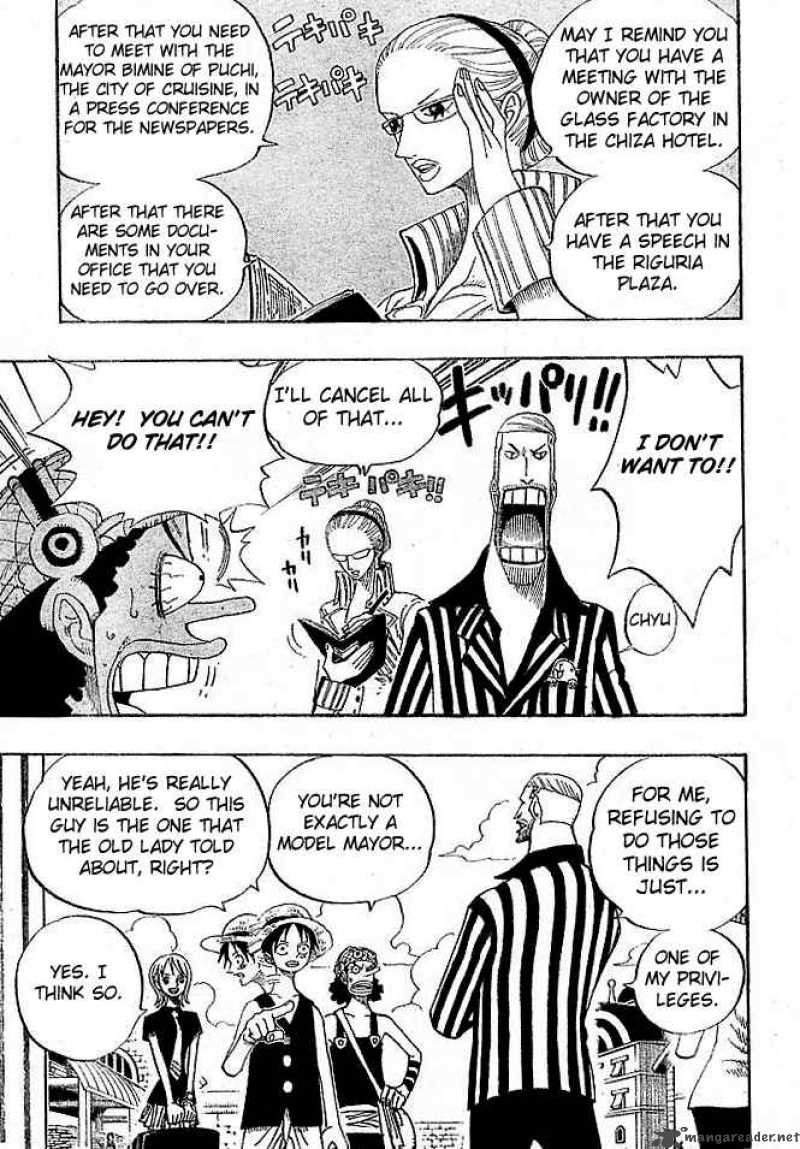 One Piece Manga Chapter 326 page 9 - Iceburg-san