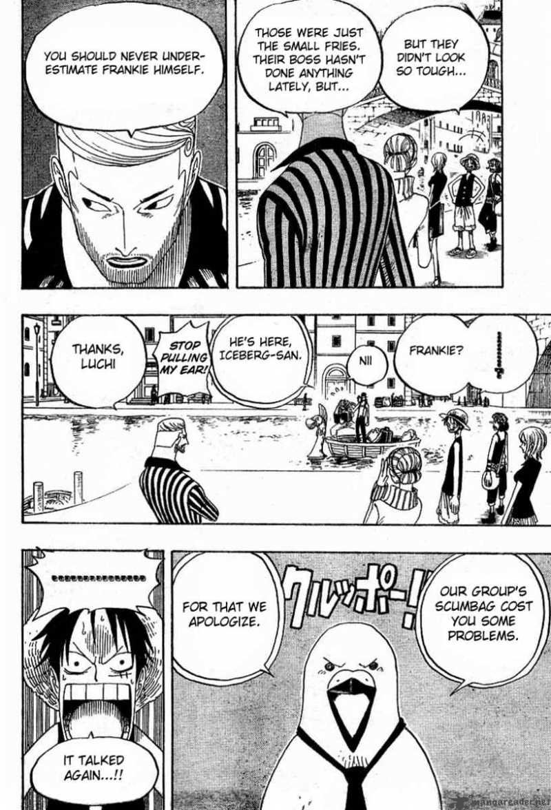 One Piece Manga Chapter 327 page 5 - Shipyard Island, Construction Dock No. 1