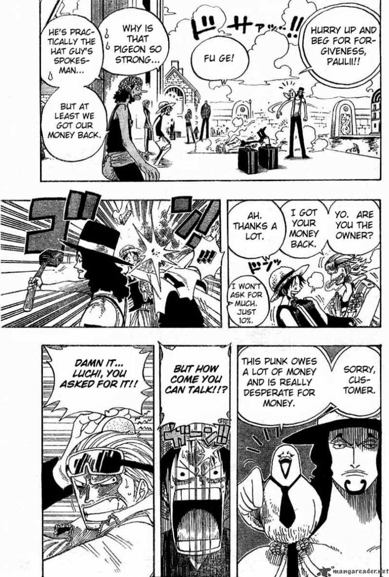 One Piece Manga Chapter 327 page 6 - Shipyard Island, Construction Dock No. 1