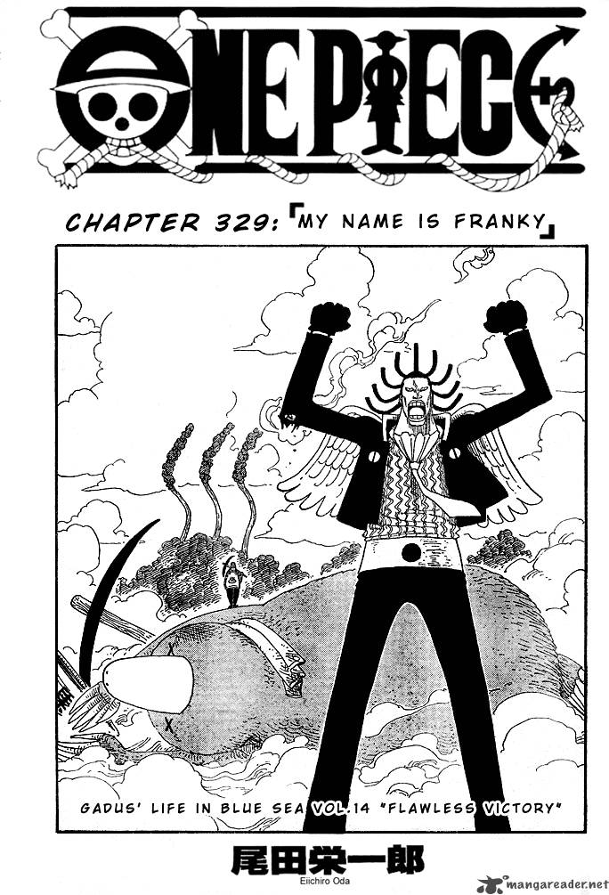 One Piece Manga Chapter 329 page 1 - My Name Is "Franky"