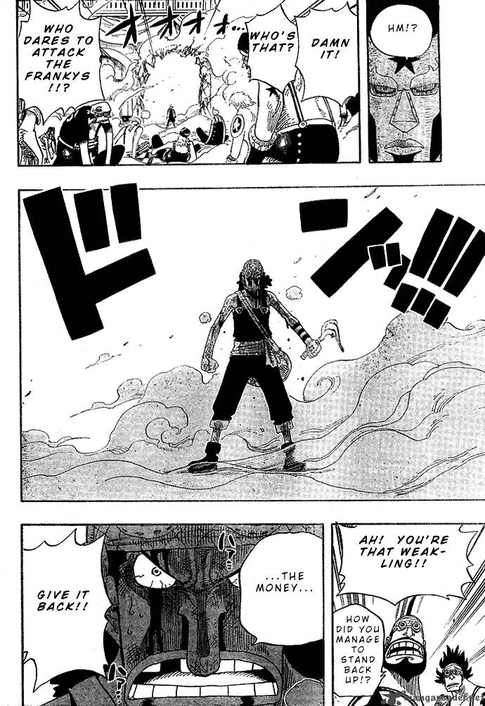 One Piece Manga Chapter 329 page 10 - My Name Is "Franky"