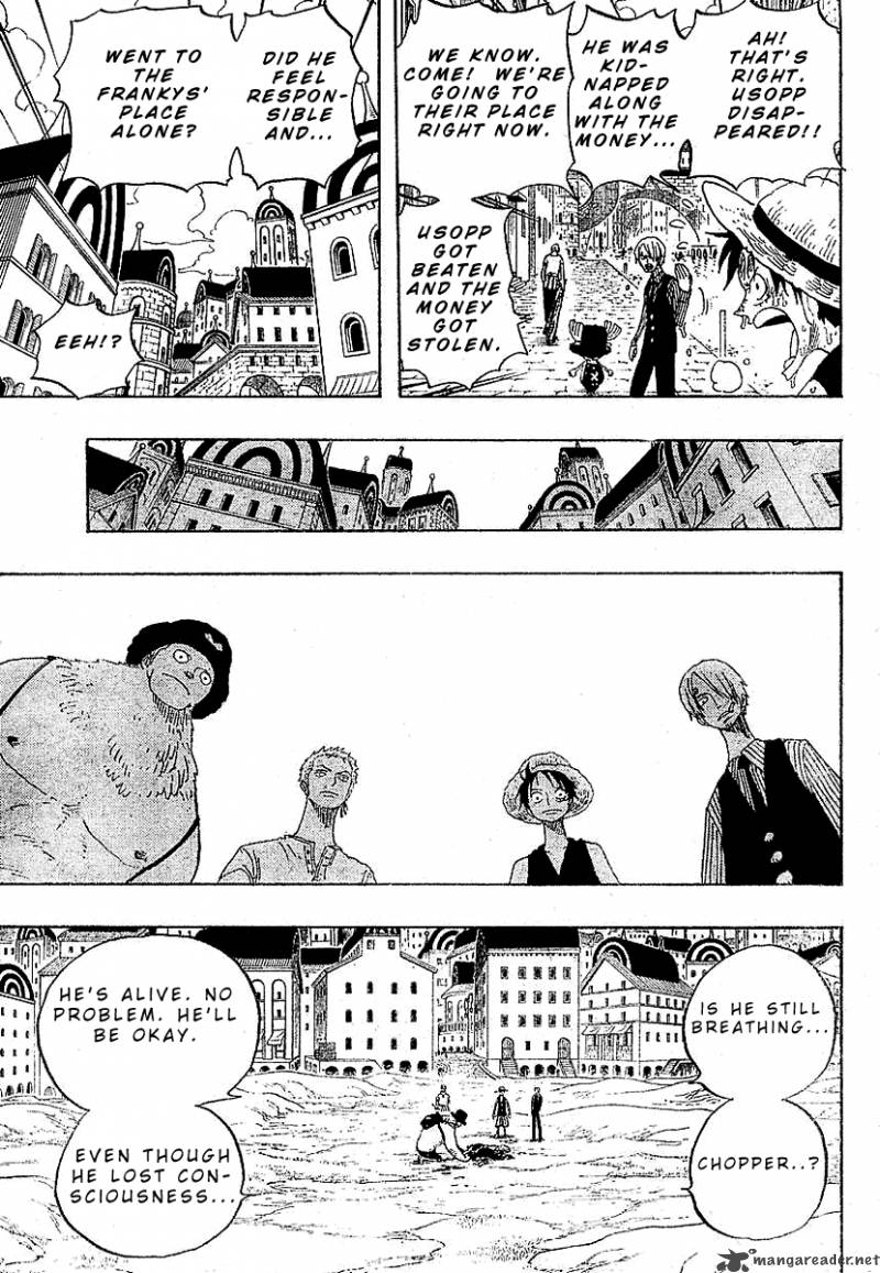 One Piece Manga Chapter 329 page 17 - My Name Is "Franky"