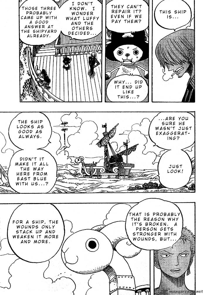 One Piece Manga Chapter 329 page 5 - My Name Is "Franky"