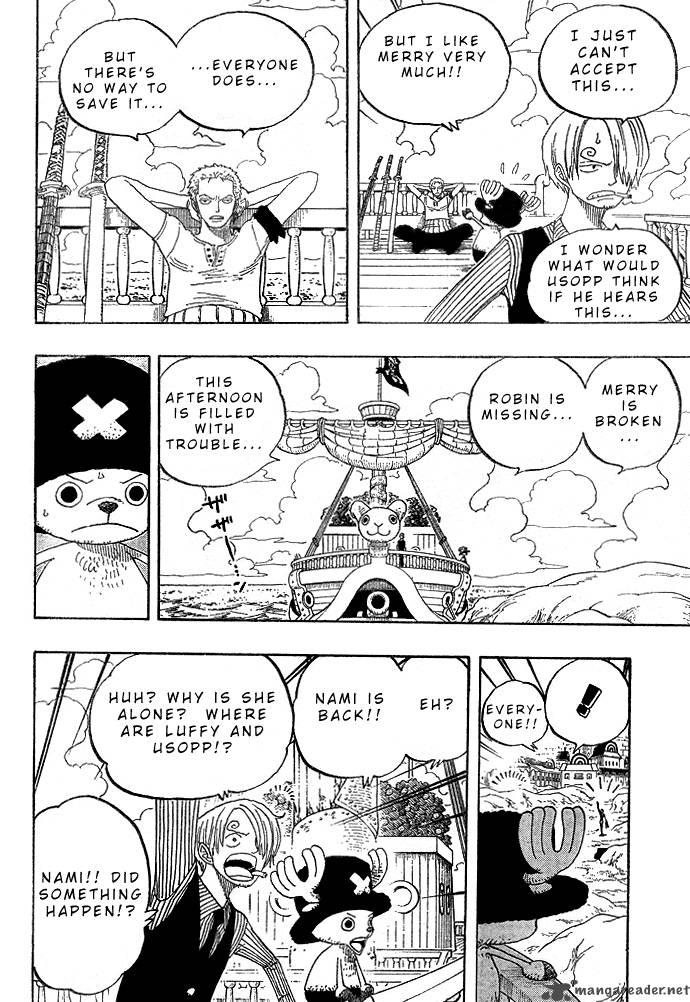 One Piece Manga Chapter 329 page 6 - My Name Is "Franky"
