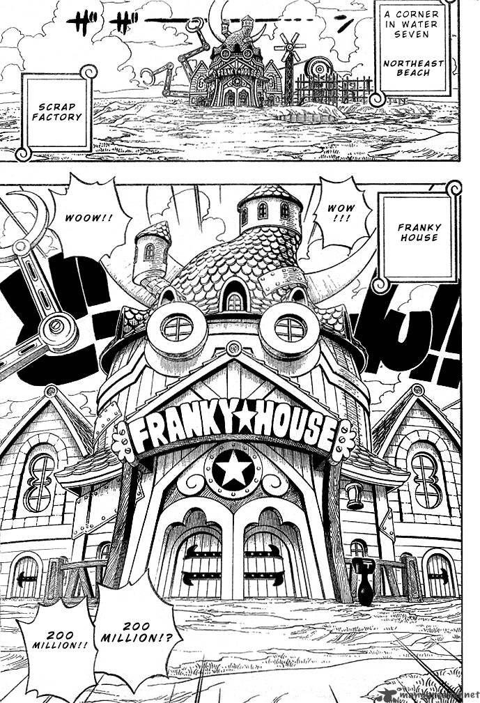 One Piece Manga Chapter 329 page 7 - My Name Is "Franky"