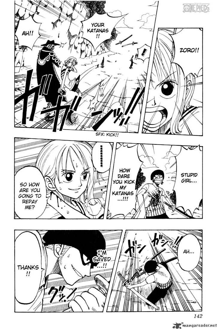 One Piece Manga Chapter 33 page 12 - The Man Who Makes No Sound