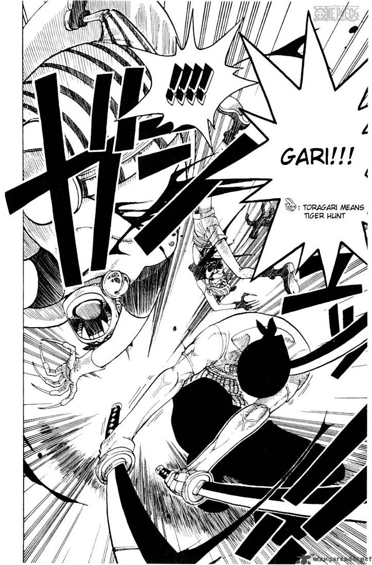 One Piece Manga Chapter 33 page 14 - The Man Who Makes No Sound