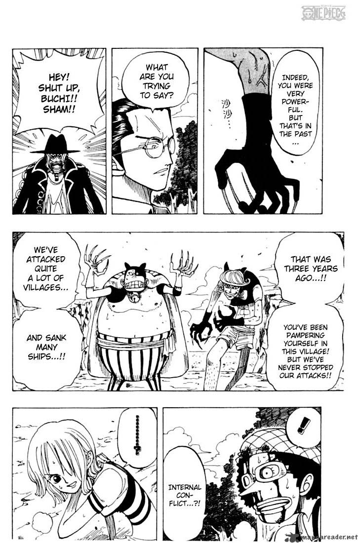One Piece Manga Chapter 33 page 4 - The Man Who Makes No Sound
