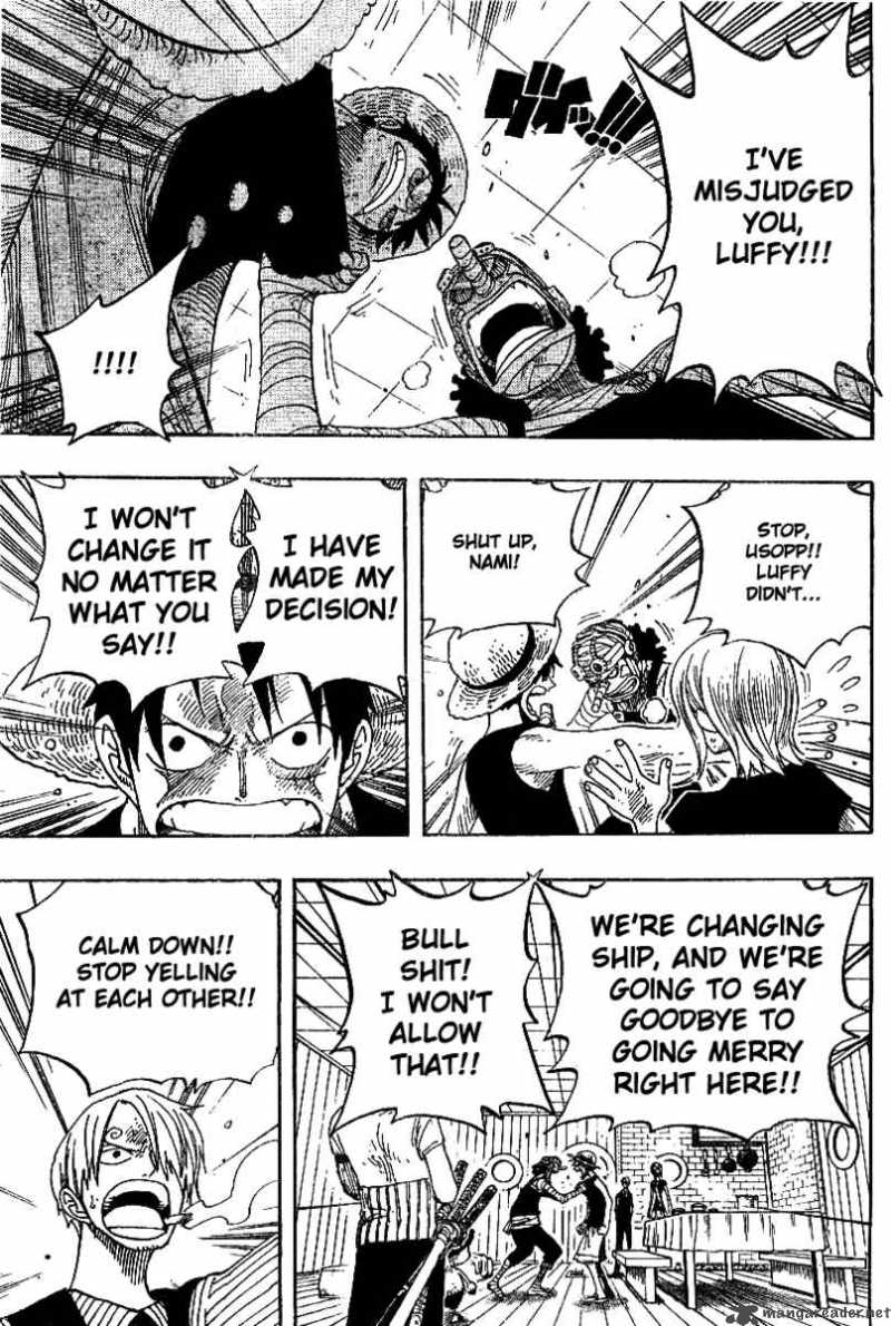 One Piece Manga Chapter 331 page 13 - The Big Argument
