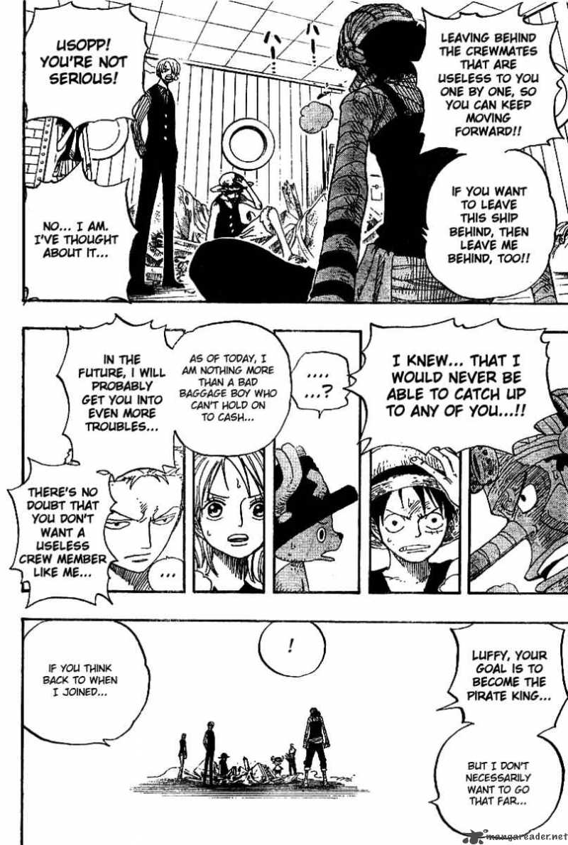 One Piece Manga Chapter 331 page 16 - The Big Argument
