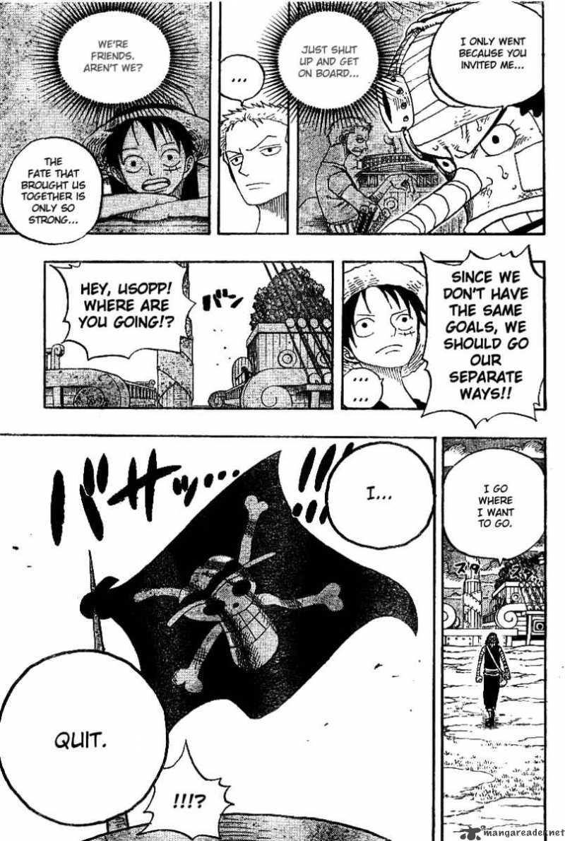 One Piece Manga Chapter 331 page 17 - The Big Argument