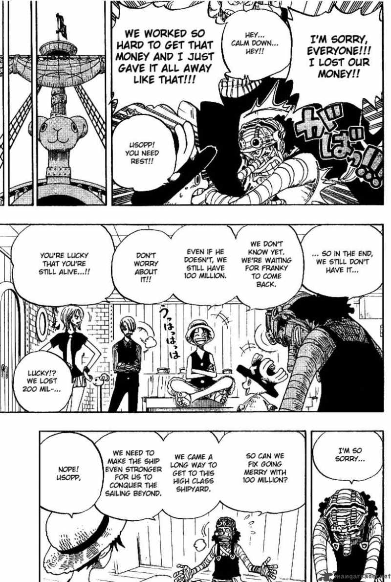 One Piece Manga Chapter 331 page 5 - The Big Argument