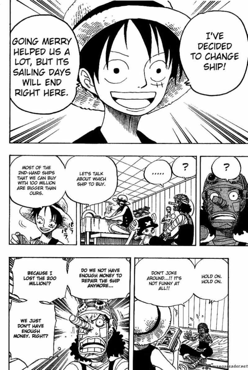 One Piece Manga Chapter 331 page 6 - The Big Argument