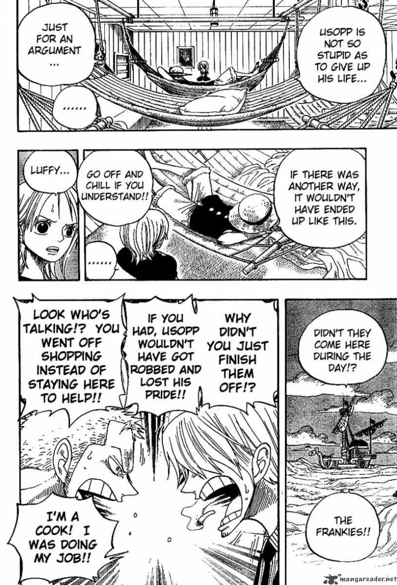 One Piece Manga Chapter 332 page 4 - Luffy vs. Usopp