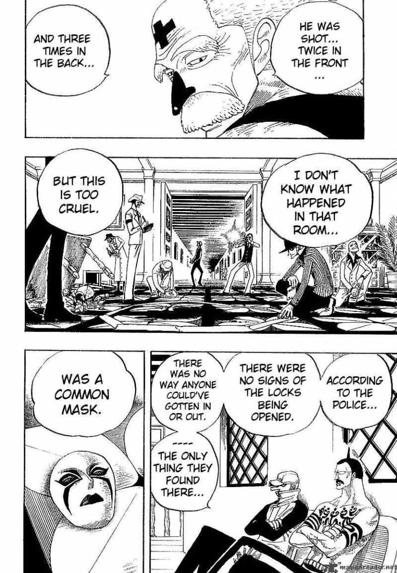 One Piece Manga Chapter 334 page 15 - Big Trouble in the Secret Room