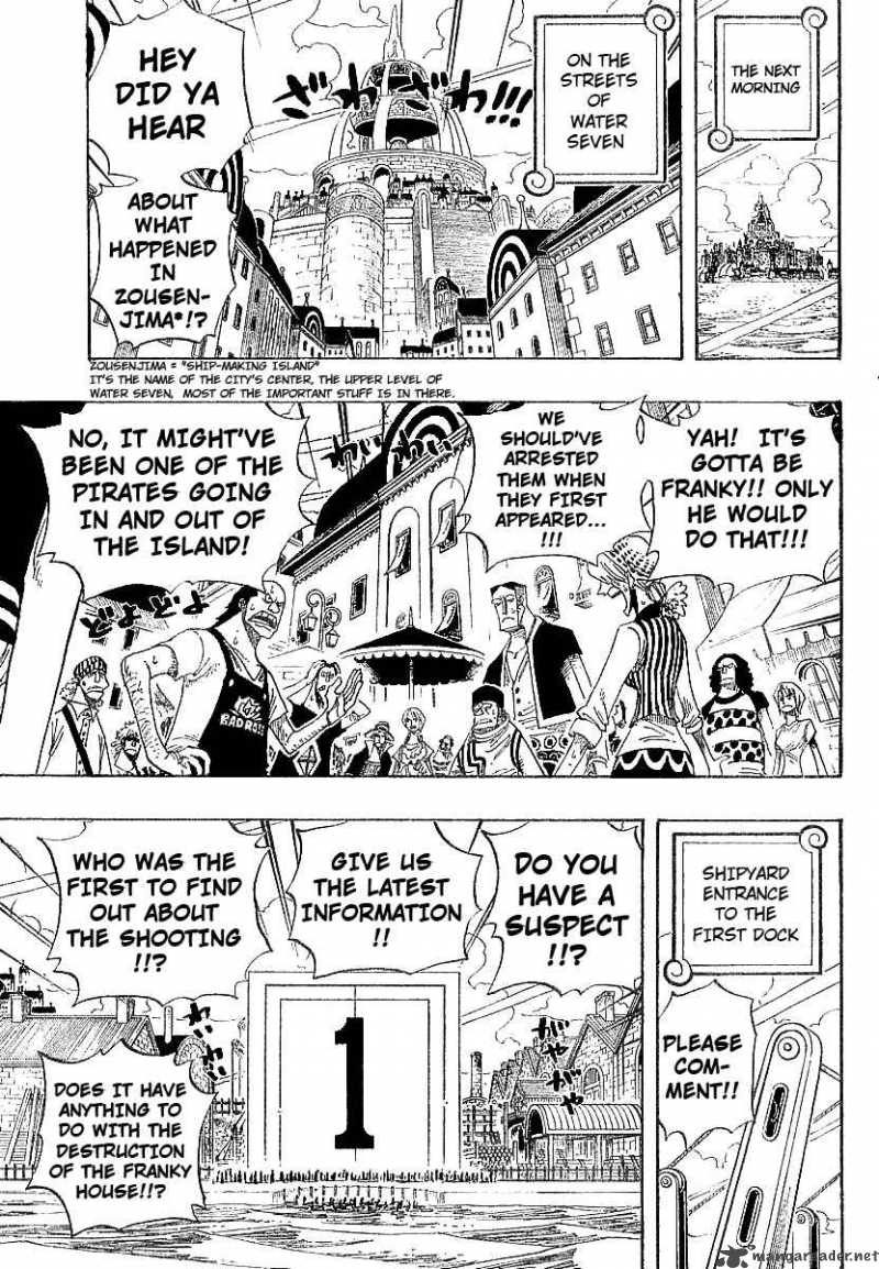 One Piece Manga Chapter 334 page 4 - Big Trouble in the Secret Room