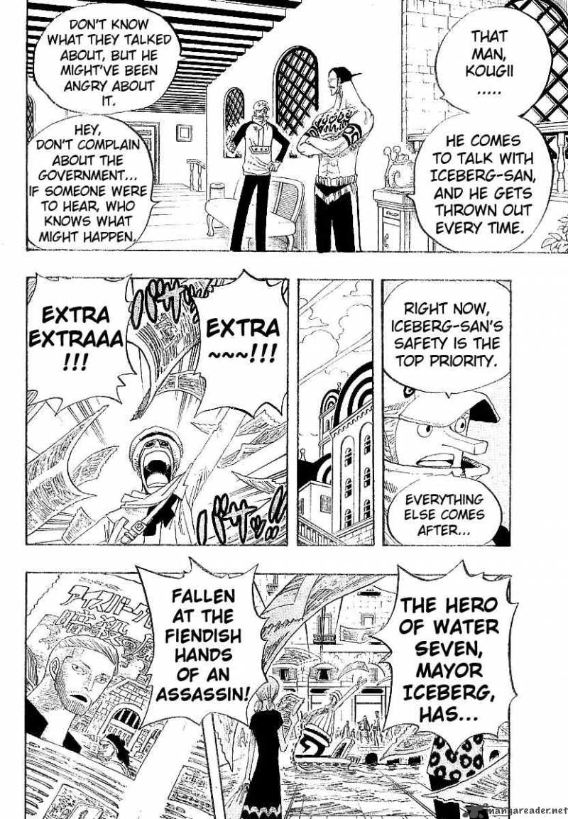 One Piece Manga Chapter 334 page 9 - Big Trouble in the Secret Room