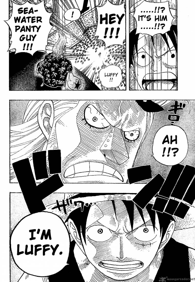 One Piece Manga Chapter 335 page 15 - WARNING