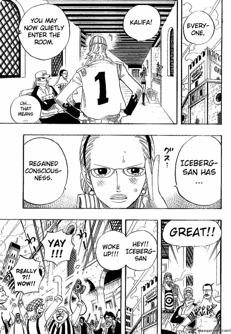 One Piece Manga Chapter 335 page 16 - WARNING