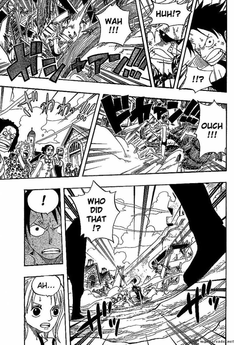 One Piece Manga Chapter 336 page 17 - Luffy vs. Franky